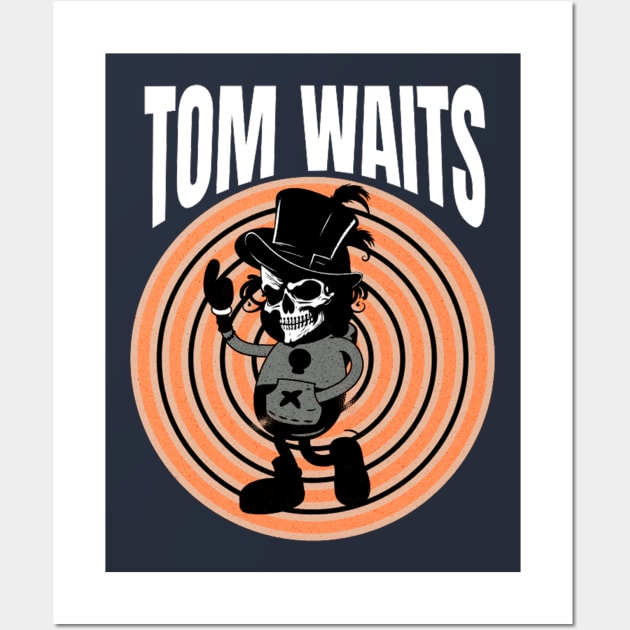 Original Street // Tom Waits Wall Art by phsycstudioco
